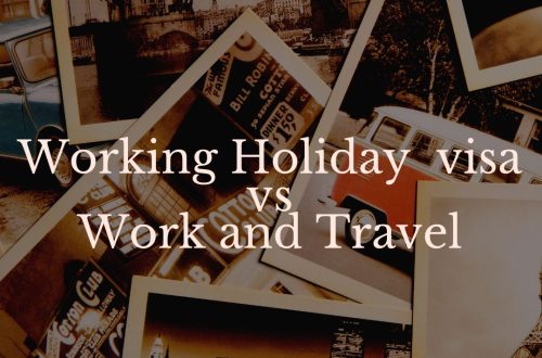 working Holiday visa vs Work and Travel