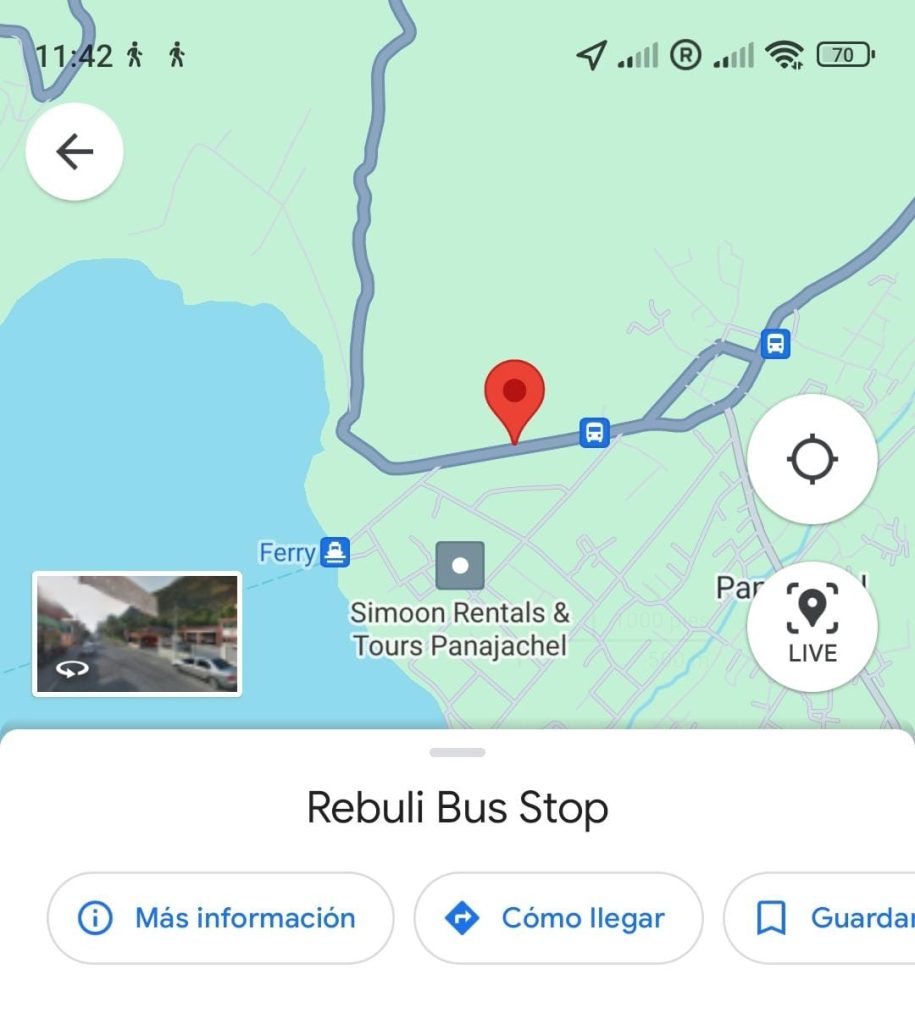 Panajachel a Xela en bus público